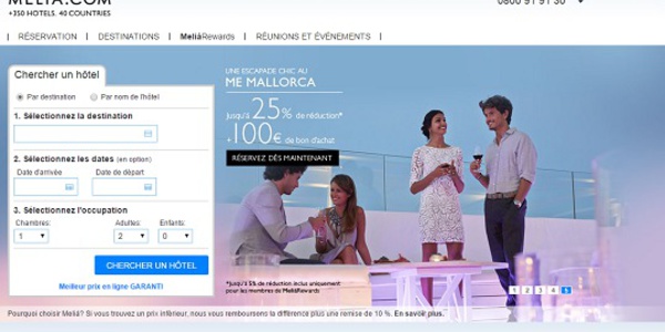 Evénements d'entreprises : Melia Hotels International en partenariat avec UNICEO
