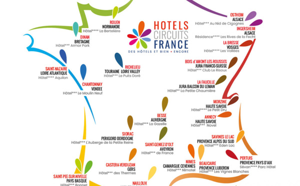 Vivre le charme des régions de France : l'authenticité et l'accueil personnalisé des hôteliers-restaurateurs Hôtels Circuits France, des hôtels et bien + encore
