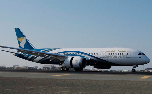 Oman Air reçoit le premier exemplaire de ses 6 B787-9 Dreamliner commandés
