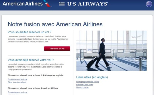 Fusion US Airways/American Airlines : faut-il réémettre les billets ?