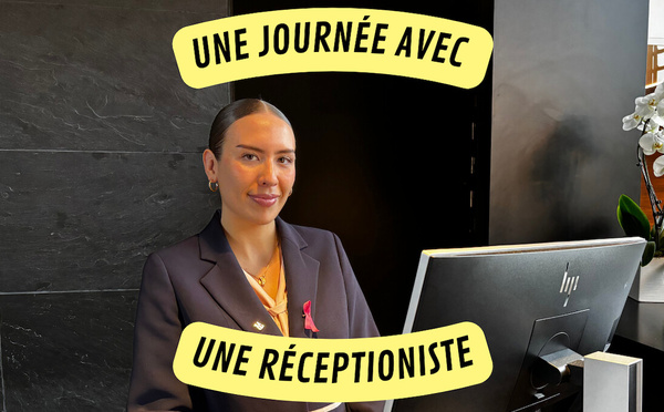 Une journée avec Clémentine Morice, réceptionniste au Domaine des Vanneaux