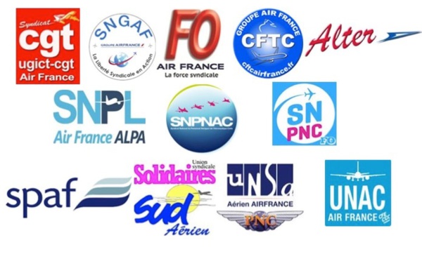 Air France : l'intersyndicale appelle à la mobilisation le 22 octobre