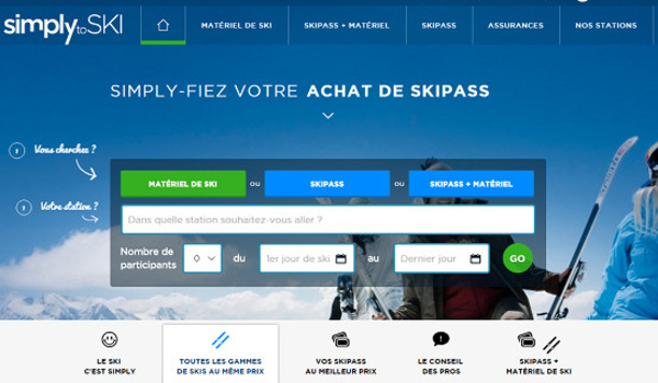 Location de matériel : Travelfactory lance Simplytoski.com