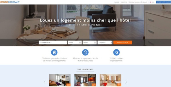 MorningCroissant, a serious competitor to Airbnb Business Travel?