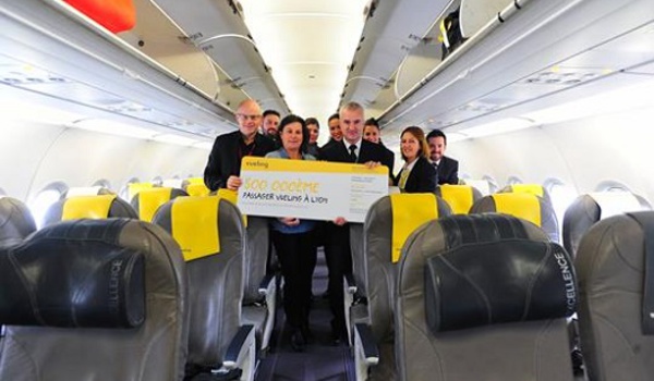 Vueling franchit le cap des 500 000 passagers à Lyon-Saint Exupéry