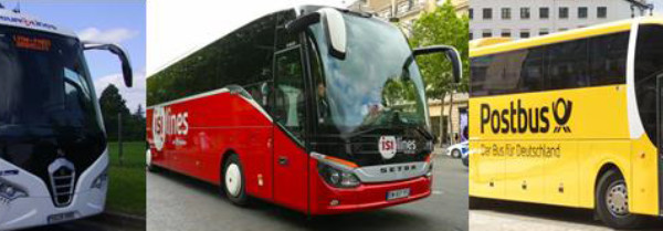 Autocars : partenariat entre Eurolines, isilines et Postbus