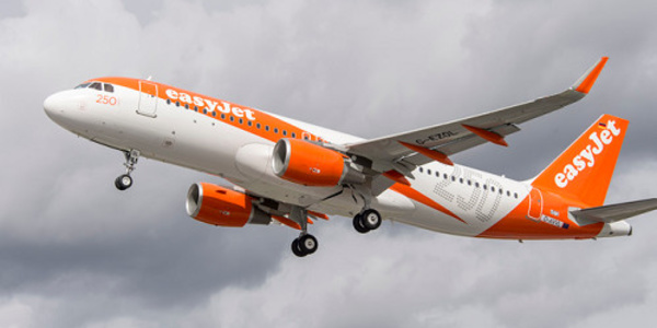 easyJet : 4,8 millions de passagers (+9,6 %) en novembre 2015