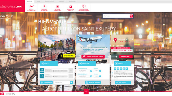 Aéroports de Lyon : nouveau site Web pour faciliter la préparation des voyages