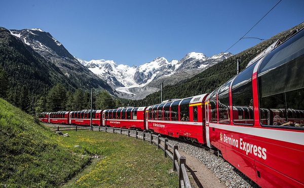 Bernina Express © Rhätische Bahn AG