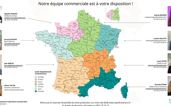 Top of Travel réorganise son service commercial