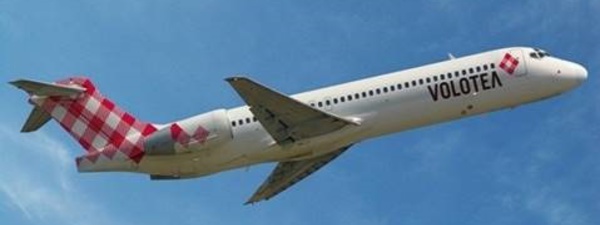 Volotea : le trafic progresse sur toutes les bases françaises en 2015