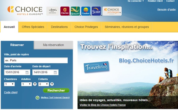 Choice Hotels ouvrira 3 établissements en Belgique