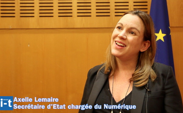 Axelle Lemaire : "Le succès de la France passera par l'économie de la data"