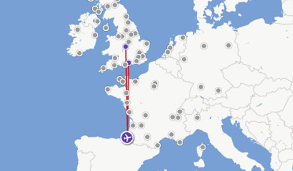 Flybe : vols Biarritz-Southampton dès le 3 juillet 2016