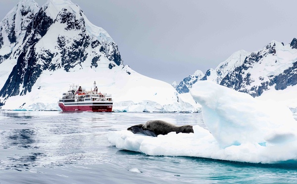 Le mois de novembre permet de découvrir l'Antarctique sous un autre angle©Exploris – V Eschmann