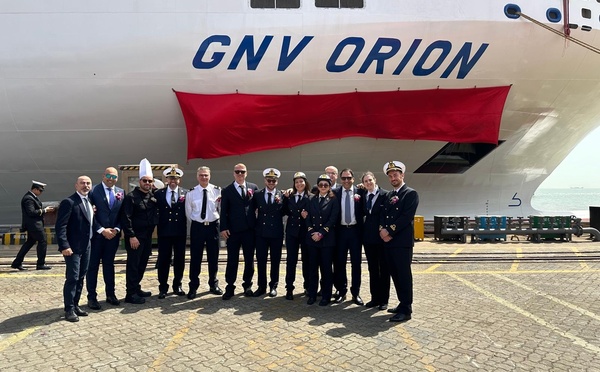 GNV Orion : un nouveau ferry plus respectueux de l’environnement - Photo : @GNV 