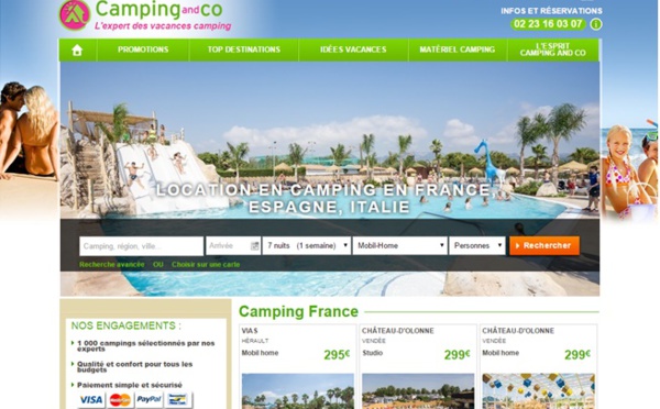Camping and Co digitalise la réservation de camping et part à la conquête de l'Europe
