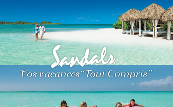 Exotismes &amp; Sandals : vos vacances « Tout Compris » en couple ou en famille