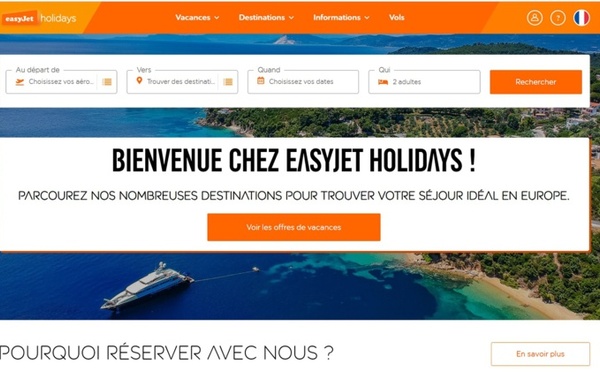 easyJet holidays ouvre les ventes de ses forfaits jusqu’en juin 2026 - Easyjetholidays