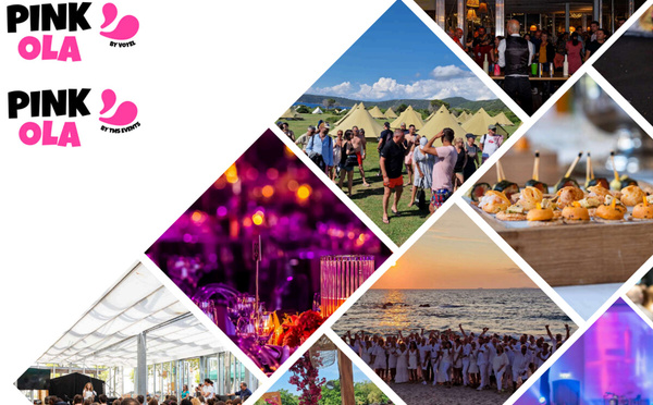 Gwenola Monnier, directrice de TMS Events et de l'agence de voyages Voyel, dévoile Pink’Ola, une nouvelle marque dédiée aux événements d’entreprise - Photo : TMS Events