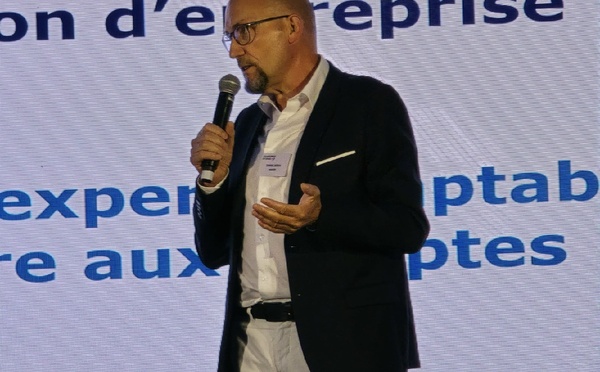 Daniel Borja a détaillé tous les mécanismes nécessaires à la transmission de l'entreprise à l'occasion du congrès des EDV à Taghazout au Maroc - Photo CE