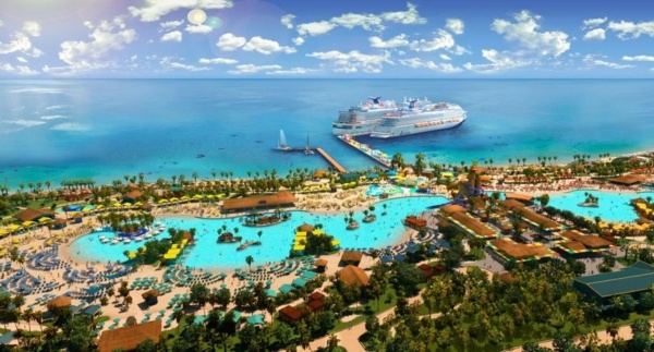 Les premiers navires accosteront en juillet 2025 sur l'île privée de Carnival, Celebration Key @Carnival