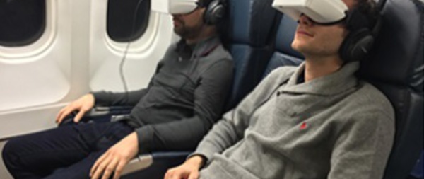 XL Airways teste un nouveau système de divertissement avec des lunettes immersives