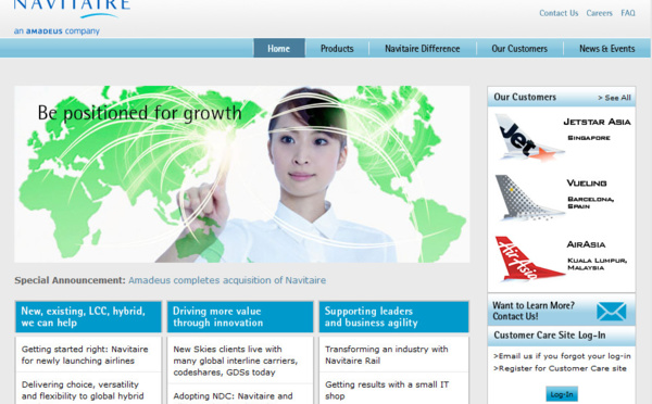 Revenus annexes des compagnies : Amadeus met la main sur Navitaire