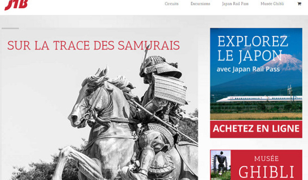 Spécialiste Japon : JTB met en ligne un nouveau site Internet