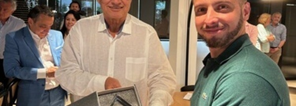 Mumtaz Teker, président de l'APST et Merwan Boultif, co-fondateur de Riwaya Travel - photo APST