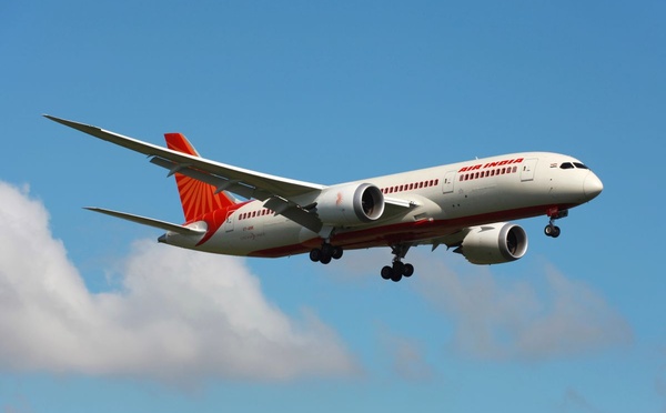 Un Boeing 787 Air India : Crédit : depositphotos ; Boarding2Now