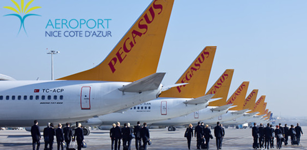 Pegasus Airlines : reprise des vols Nice-Istanbul dès le 11 mars 2016