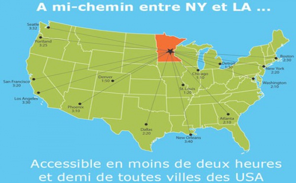 Minneapolis : une nouvelle porte d'entrée aux Etats-Unis