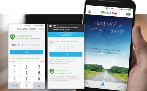 SMS : BlaBlaCar adopte la technologie Nexmo pour sa messagerie