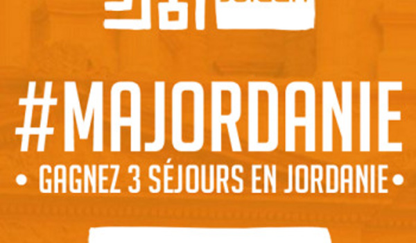 #MaJordanie : jeu-concours en ligne de l'OT de Jordanie pendant 3 semaines