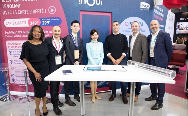 Trip.com et SNCF Voyageurs ont signé un accord sur l'IFTM - Photo SNCF
