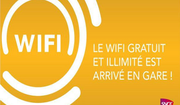 SNCf : WiFi gratuit et illimité dans plus de 120 gares en France