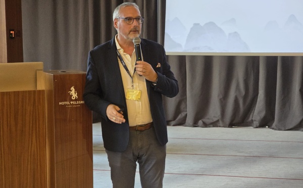 François-Xavier Genar, secrétaire général adjoint de l'APST, à la convention des EDV Grand-Est - Photo CE