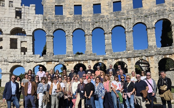 Les participants de la convention EDV Grand-Est à Pula en Croatie - Photo CE