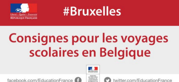 Attentats de Bruxelles : annulation de tous les voyages scolaires prévus en Belgique