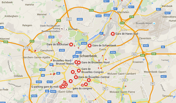 Attentats à Bruxelles : 6 gares restent fermées mercredi 23 mars 2016