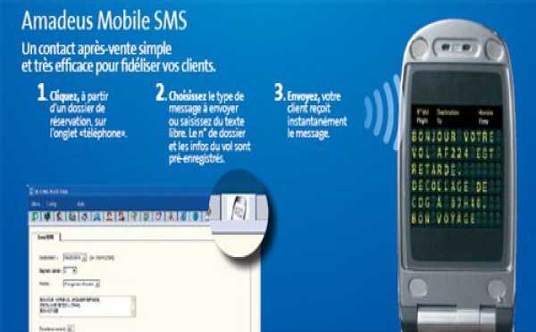 Amadeus fait la promo d’Amadeus Mobile SMS 