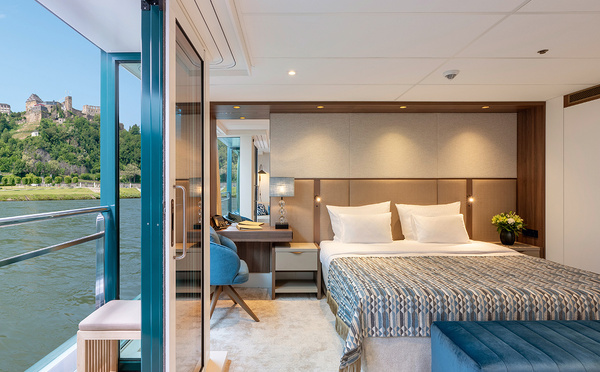 Suite de l’Amadeus Amara (Croisière aux Pays Bas) © Rivages du Monde