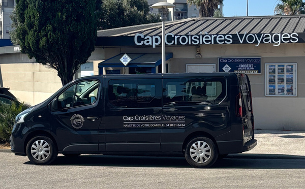L'agence emploie un chauffeur qui conduit les clients aux ports d'embarquement. @Cap Croisières Voyages