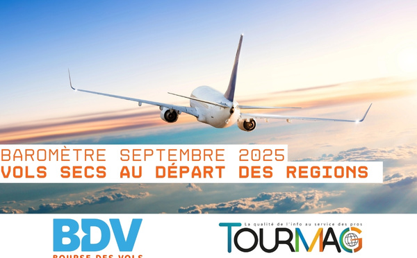 TourMaG et Bourse des vols proposent chaque mois un nouveau baromètre vols secs au départ des régions ! - Depositphotos.com Auteur jag_cz