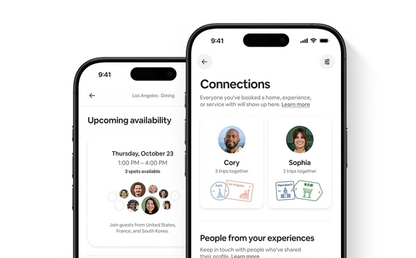 Airbnb connecte les voyageurs avant, pendant et après leur expérience