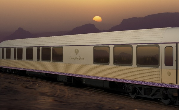 "Dream of the Desert" : Arsenale Group lève le voile du premier train ultra-luxe d’Arabie saoudite - crédit photos : Stephan Julliard)