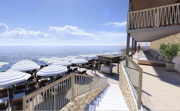 Royal Caribbean ouvrira un Royal Beach Club à Santorin en 2026