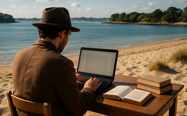 Le concours de récits a pour thème : "Escale de vie : ce que vous n’aviez pas vu venir lors d’un voyage" - Crédit photo : imagine généré par l'IA