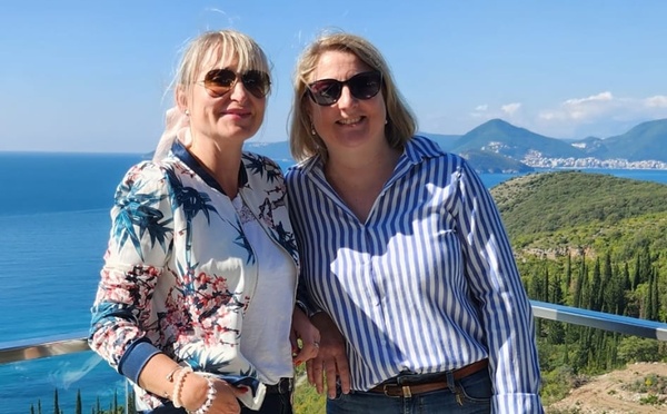 Blandine Vignals et Géraldine Chachourine, les fondatrices de Step Travel. @step travel